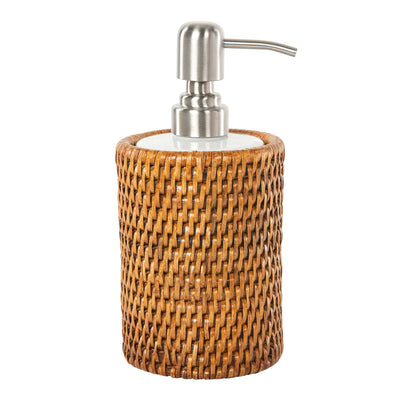 La Jolla Rattan Liquid Soap Dispenser