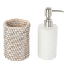 La Jolla Rattan Liquid Soap Dispenser