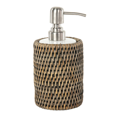 La Jolla Rattan Liquid Soap Dispenser