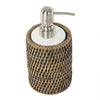 La Jolla Rattan Liquid Soap Dispenser