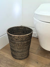 Loma Round Rattan Paper Waste Basket