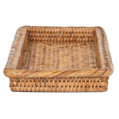 La Jolla Rattan Perfume, Vanity & Bathroom Counter Top Tray