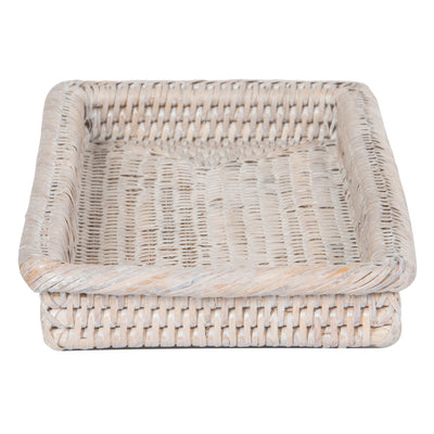 La Jolla Rattan Perfume, Vanity & Bathroom Counter Top Tray