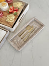 La Jolla Rattan Perfume, Vanity & Bathroom Counter Top Tray