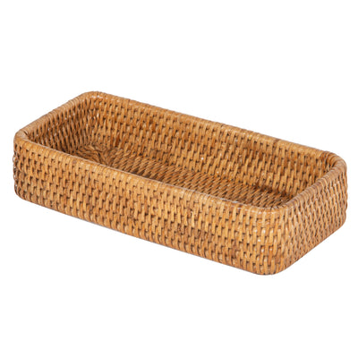 La Jolla Rattan Vanity & Bathroom Counter Top Tray