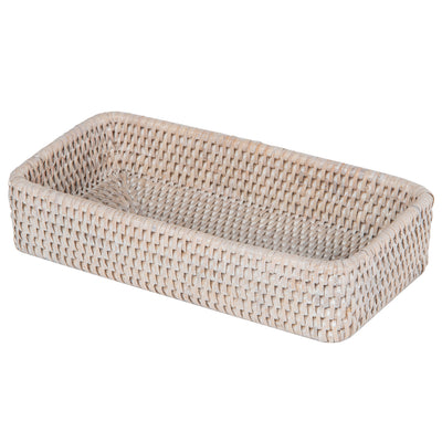 La Jolla Rattan Vanity & Bathroom Counter Top Tray