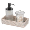 La Jolla Rattan Vanity & Bathroom Counter Top Tray