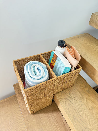 Wicker Step Basket