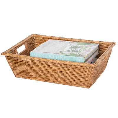 La Jolla Rectangular Multi Purpose Shelf and Storage Basket, Large