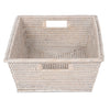 La Jolla Rectangular Multi Purpose Shelf and Storage Basket, Large