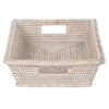 La Jolla Rectangular Multi Purpose Shelf and Storage Basket, Small