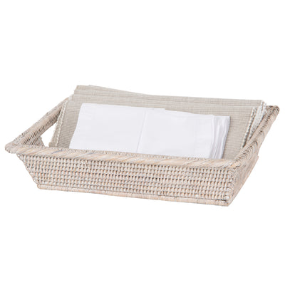 La Jolla Rectangular Multi Purpose Shelf and Storage Basket, Small