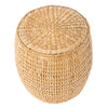 Barrel Sea Grass Decortive Storage Stool & Side Table, Natural