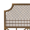 Nias Classic Rattan Headboard , Antique Brown