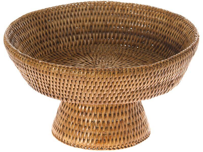 Kouboo La Joll Rattan Fruit Bowl Large Honey-Brown