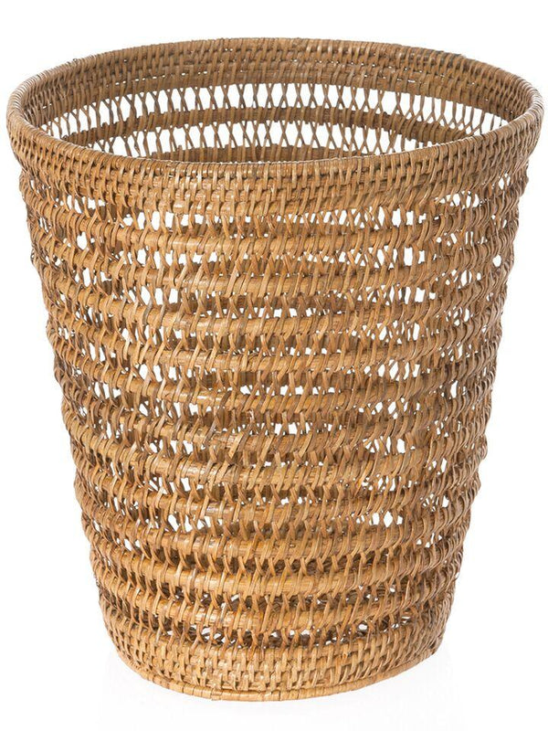 Kouboo La Jolla Rattan Organizing and Shelf Basket, Honey-Brown